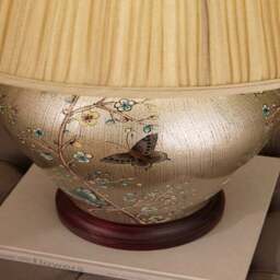 Papilion Butterfly Ceramic Table Lamp - thumbnail 3