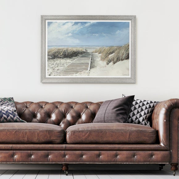 View To Sea by Adelene Fletcher Framed Print - image 1