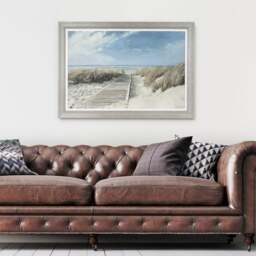 View To Sea by Adelene Fletcher Framed Print - thumbnail 1