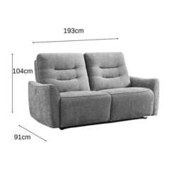 Alford Power Recliner 3 Seater Sofa - thumbnail 6