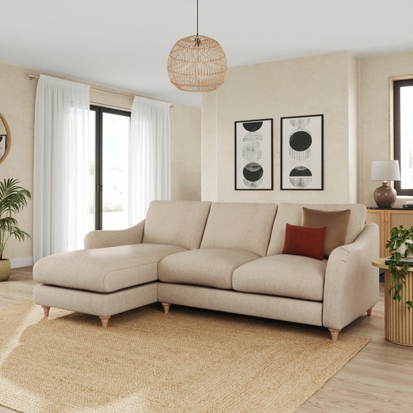 Hattie Cosy Weave Corner Chaise Sofa - image 1
