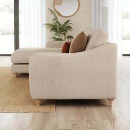 Hattie Cosy Weave Corner Chaise Sofa - thumbnail 2