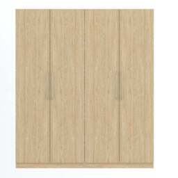 Foster 4 Door Wardrobe - thumbnail 2