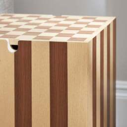 Harmon Games Side Table, Mango Wood - thumbnail 5