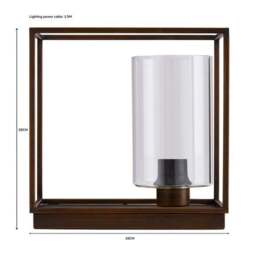 London Industrial Shelf Table Lamp - thumbnail 5