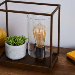 London Industrial Shelf Table Lamp - thumbnail 3