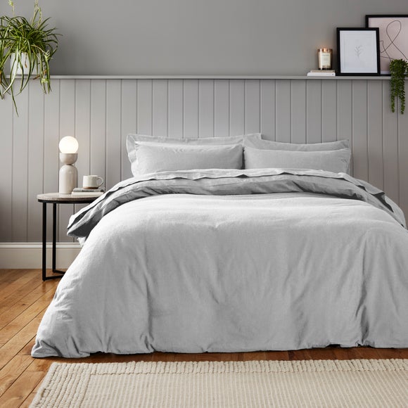 Soft & Cosy Luxury 100% Brushed Cotton Duvet Cover & Pillowcase Set - image 1