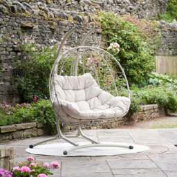 Pacific Lifestyle Lyon Outdoor Double Hanging Chair - thumbnail 1