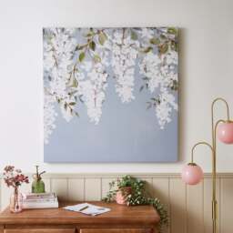Blue Wisteria Canvas - thumbnail 1