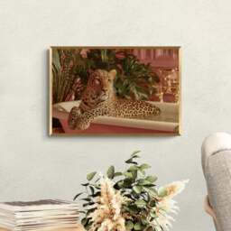 Artko Lux Lounger Framed Print - thumbnail 1