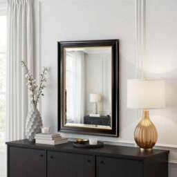 Yearn Georgian Framed Bevelled Rectangle Wall Mirror - thumbnail 3