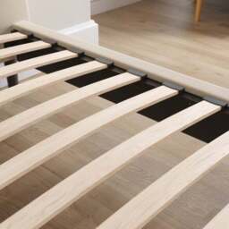 Modern Curved Upholstered Bed Frame - thumbnail 5