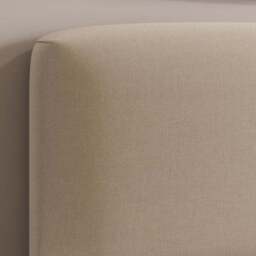 Modern Curved Upholstered Bed Frame - thumbnail 6