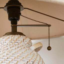 Churchgate Bradgate Rattan Table Lamp - thumbnail 3