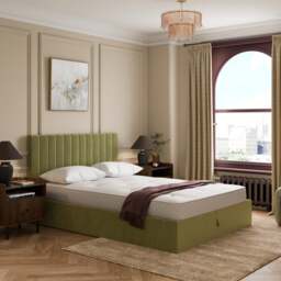 Brandon Velvet Ottoman Bed Frame