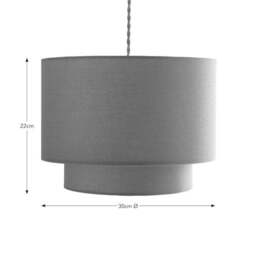 Zenna Two Tier Lamp Shade - thumbnail 5