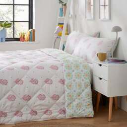 Floral 10.5 tog Coverless Duvet and Pillowcase Set - thumbnail 2