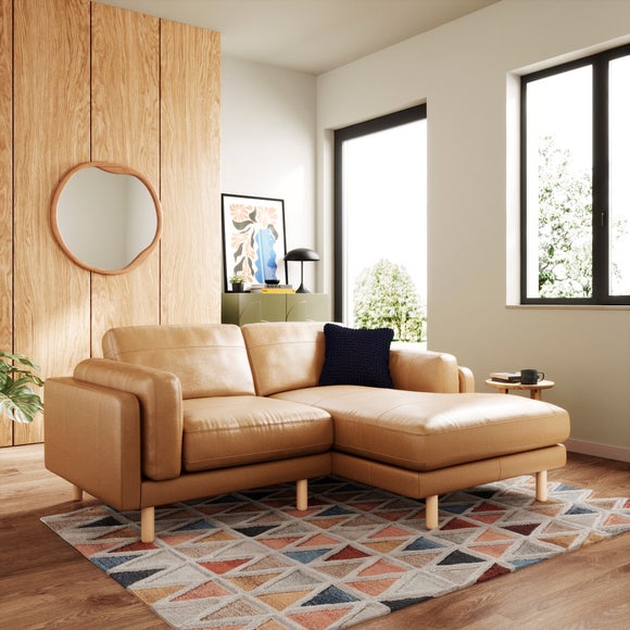 Newton Vintage Leather Corner Chaise Sofa - image 1