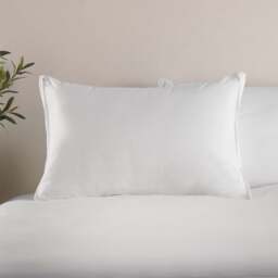 Pure Cotton Easy Zip Standard Pillowcase Pair - thumbnail 1