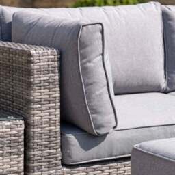 Multifunctional 2 Seater Grey Lounger Set - thumbnail 5