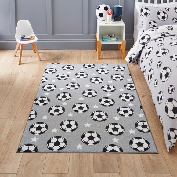 Catherine Lansfield Kids Football Stars Rug - image 1