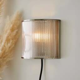 Kruze Plug In Wall Light - thumbnail 1