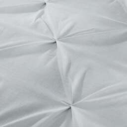 Serene Lara Duvet Cover & Pillowcase Set White - thumbnail 3