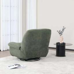 Image Furnishings Ebba Boucle Swivel Rocker Recliner Chair - thumbnail 4