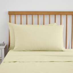 Pure Cotton Standard Pillowcase Pair - thumbnail 1