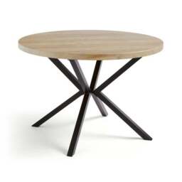 Ezra Round 4 Seater Dining Table - thumbnail 4