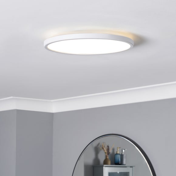 Core LED Flush Bathroom Ceiling Light - image 1