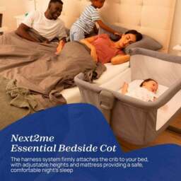 Chicco Next to Me Essential Crib and Sheets Bundle - thumbnail 4