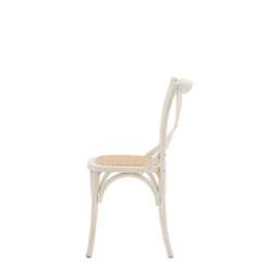 Cannock Set of 2 Dining Chairs, Oak & Rattan - thumbnail 6