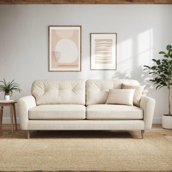 Sven Chunky Tonal Weave 4 Seater Sofa - image 1