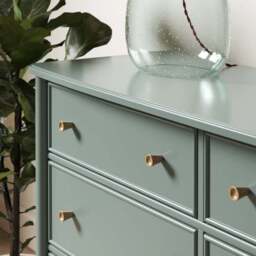 Remi Wide 6 Drawer Chest, Lilypad Green - thumbnail 3