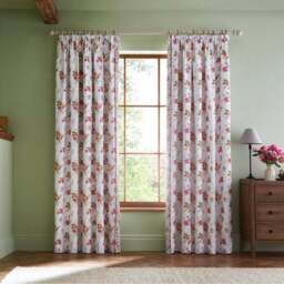 Dorma Modern Ditsy Blackout Pencil Pleat Curtains - thumbnail 2