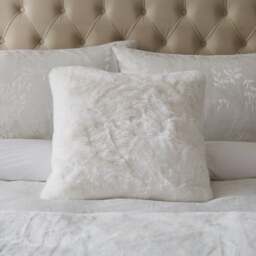 Dorma Purity Faux Fur Continental Cushion