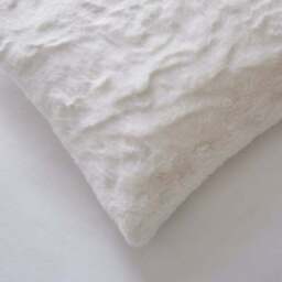 Dorma Purity Faux Fur Continental Cushion - thumbnail 3