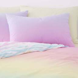 Rainbow Ombre Duvet Cover and Pillowcase Set - thumbnail 3