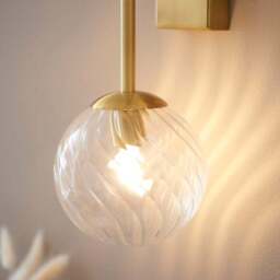 Vogue Esteban Art Deco 2 Light Wall Light - thumbnail 2