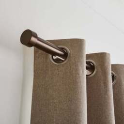 Trinity Extendable Metal Eyelet Curtain Pole - thumbnail 4