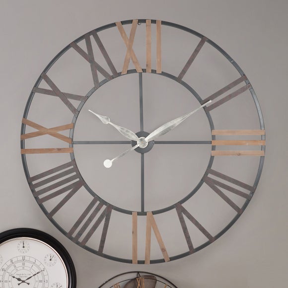 Antique Skeleton Wall Clock - image 1