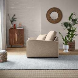 Carson Deep Sit Snuggle Chair, Chunky Multi Weave - thumbnail 5