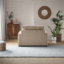 Carson Deep Sit Snuggle Chair, Chunky Multi Weave - thumbnail 6