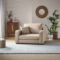 Carson Deep Sit Snuggle Chair, Chunky Multi Weave - thumbnail 3