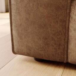 Abel Arizona Faux Leather Reversible Corner Chaise Sofa - thumbnail 5