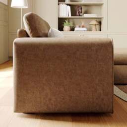 Abel Arizona Faux Leather Reversible Corner Chaise Sofa - thumbnail 3