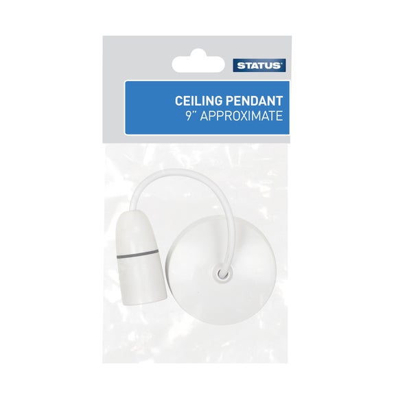 Status 9 Inch Pendant Flex Ceiling Light Cable