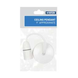 Status 9 Inch Pendant Flex Ceiling Light Cable