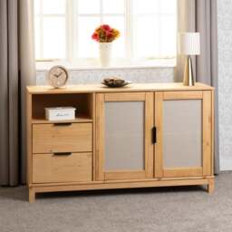 Corona Rattan Sideboard - thumbnail 1